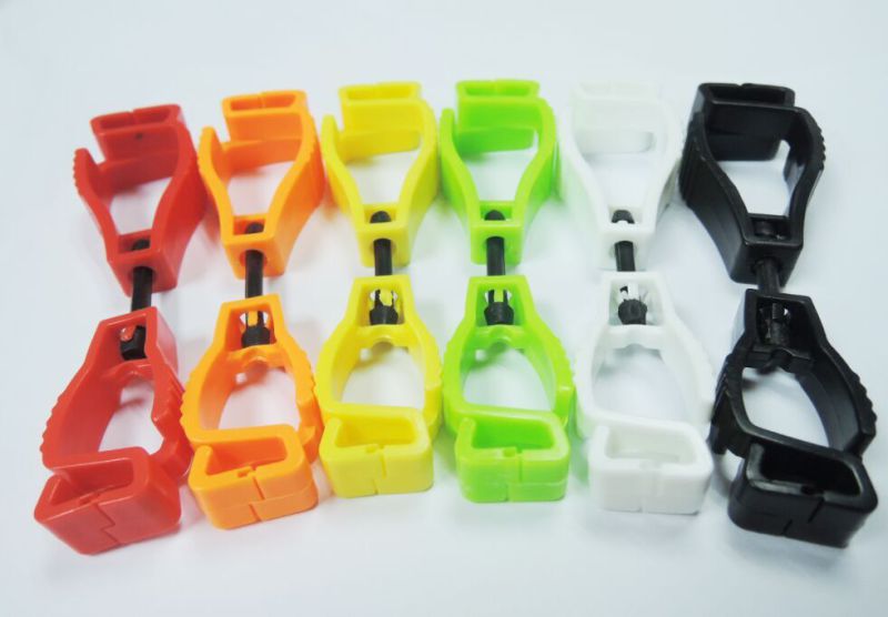 Free Logo Printed Plastic Glove Safety Clips