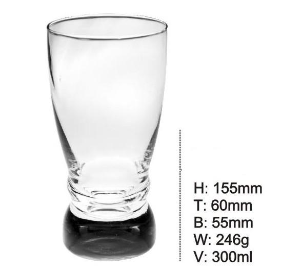 Promotional High Class Beer Glass Cup Glassware KB-HN065