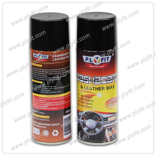 Auto Car Care Product Spray Wax Car Leather and Dashboard