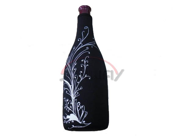 Neoprene Champagne Cooler Bag, Neoprene Wine Bottle Cooler (BC0064)