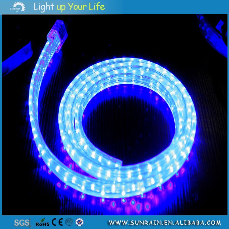 LED Rope Light flat 5 wires blue