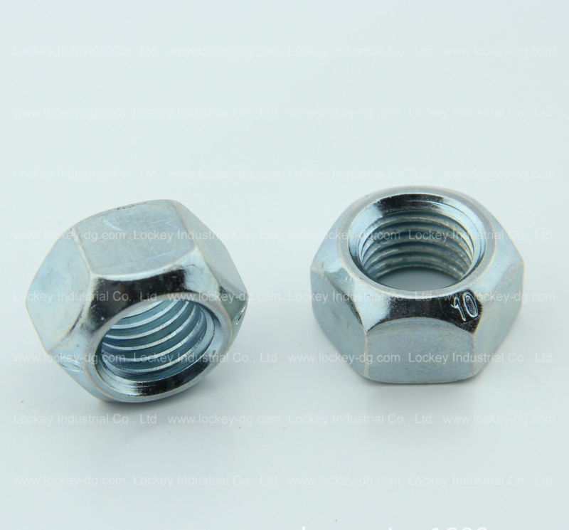 Prevailing Torque Type All-Metal Hexagon Nut Metallic Insert Lock Nut