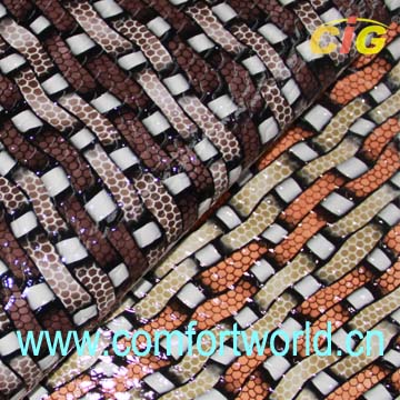 Pvc Luggage Leather(SAPV04207)