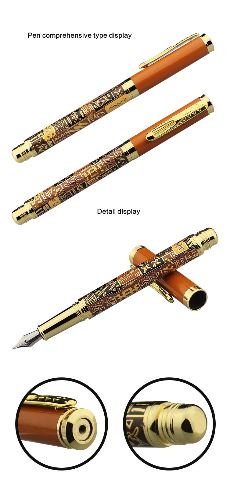 New Stationery 2016 Metal Promotion Engraved Fountain Pen on Sell