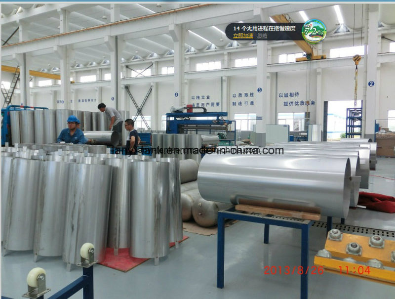 400L Liquid Chlorine Cylinder with Flange and Valve