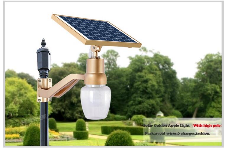 2016 Hot Sale Gold Solar Garden Lamp