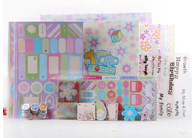 Paper Scrapbook for DIY Kits