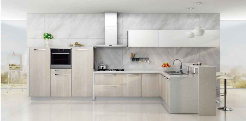 Excellent Gray Coloe Modern Kitchen Cabinets