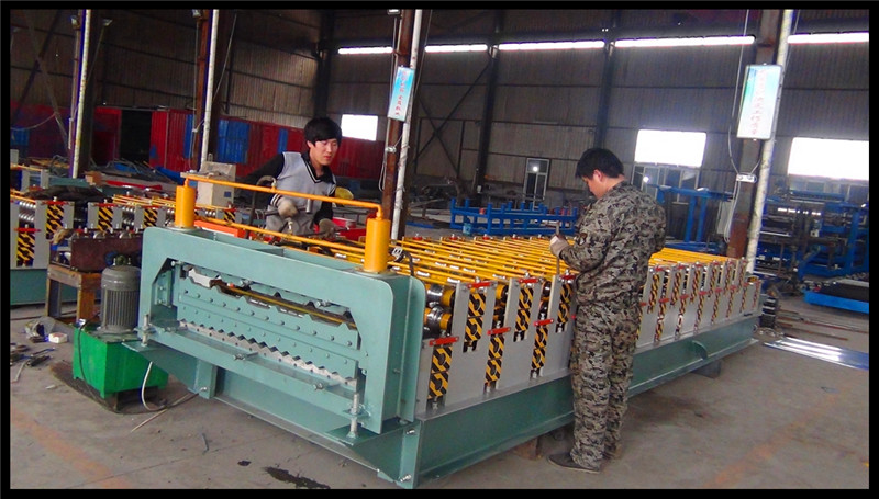 Double Layer Corrugated and Roof Sheet Panel Roll Forming Machine