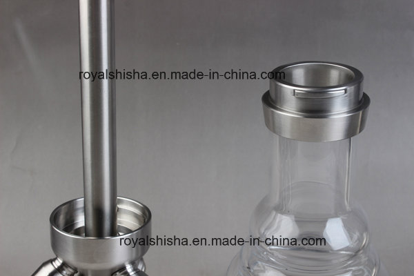 High End Stainless Steel Smoking Water Pipe Hookah Shisha