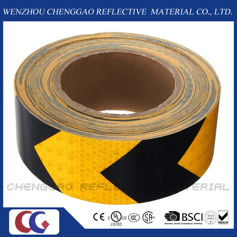 PVC Honeycomb Arrow Type Reflective Tape for Truck (C3500-AW)