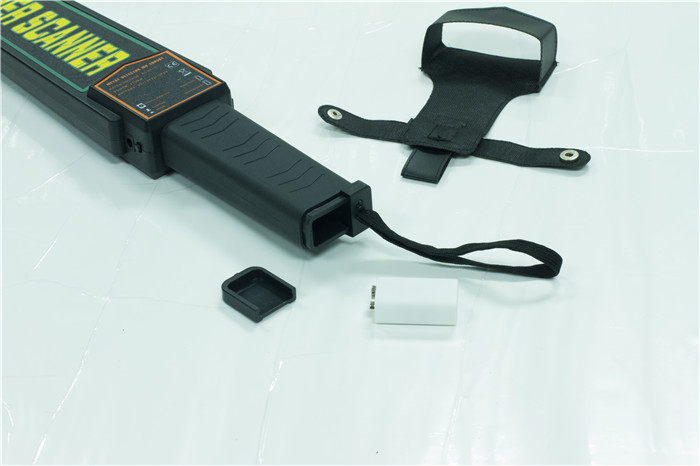 Rechargeable Absportable Handheld Metal Detector with LED Light