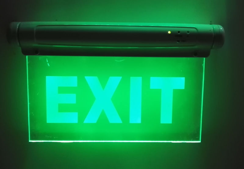 Exit Sign, Emergency Light, LED Emergency Exit Sign, Exit Light, LED Sign