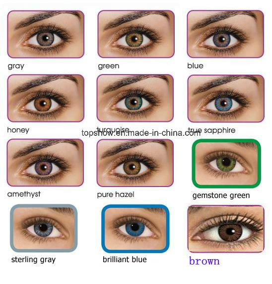 Freshlook Colored Contact Lenses Wholesale Fashion Cheap Three Tone Coloured Contact Lens From China