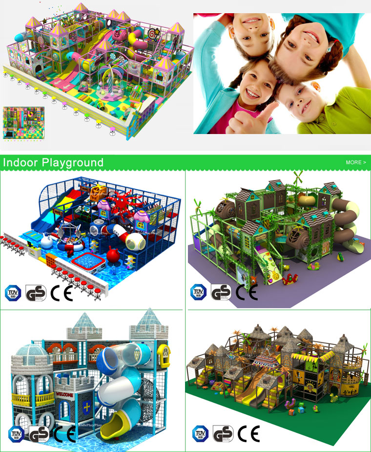 New Design Kids Indoor Playground with Soft Games