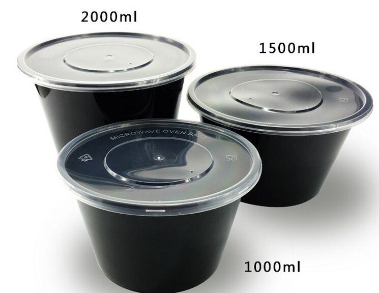 700cc and 1000cc Clear Plastic Food Disposable Container FDA/LFGB