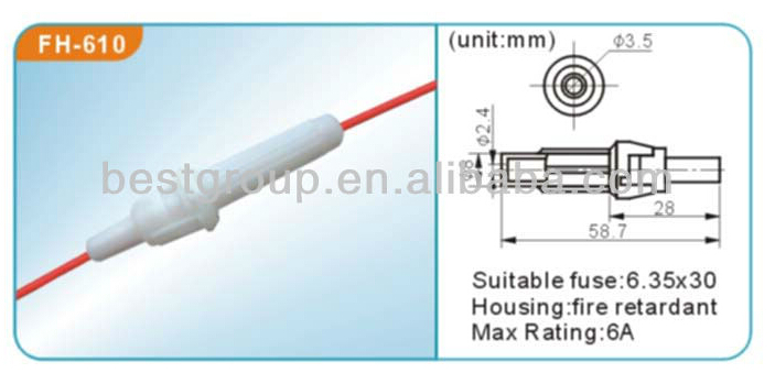 Factory Price Fork-Fasten Bolt Down Fuses