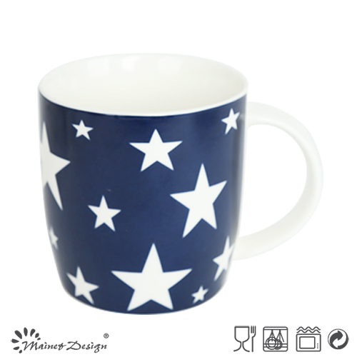 Classic Star Decal household New Bone China Mug