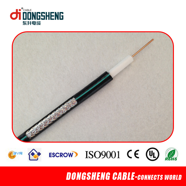 Rg11/Rg59/RG6 Coaxial Cable (CE RoHS UL ISO9001)