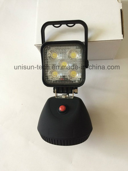 3inch Magnetic Rechargeable 15W LED Flood Work Lamp