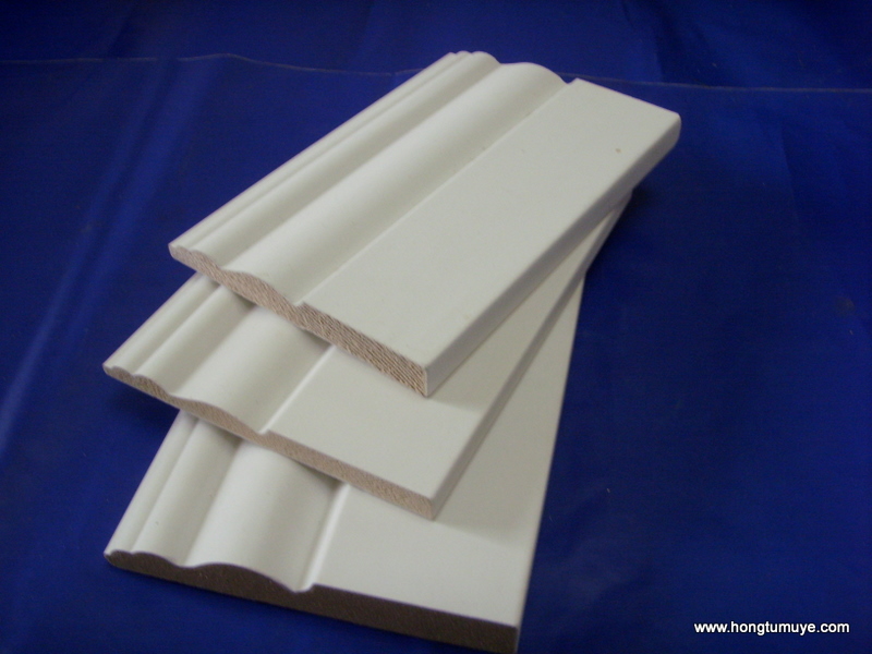 Primed Wooden Skirting Board (SK-119-225)