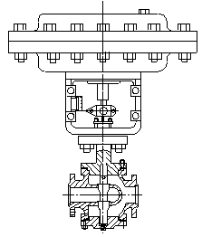 Pneumatic Double-Seated Control Valve (GAZJHN)