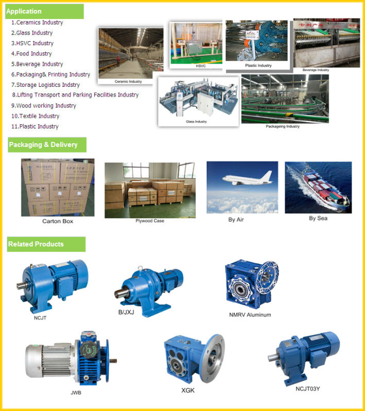 ISO9001 Certificate Nmrv Series Small Worm Gear Box