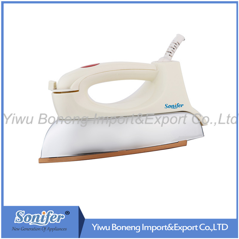Ab-46 Travelling Heavy Dry Iron Electric Iron 1200W with Golden/Gray/Silvery Soleplate