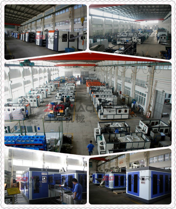 Fully Automatic Pet Stretch Blow Molding Machine for Handled Bottle