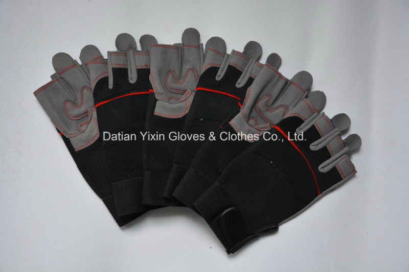 Half Finger Glove-Working Glove-Industrial Glove-Labor Gloves-Safety Glove