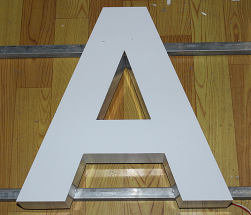 LED Frontlit Acrylic Channel Letters Signs