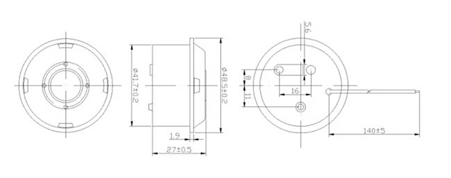 China New Design High Performance Industry Security Buzzer