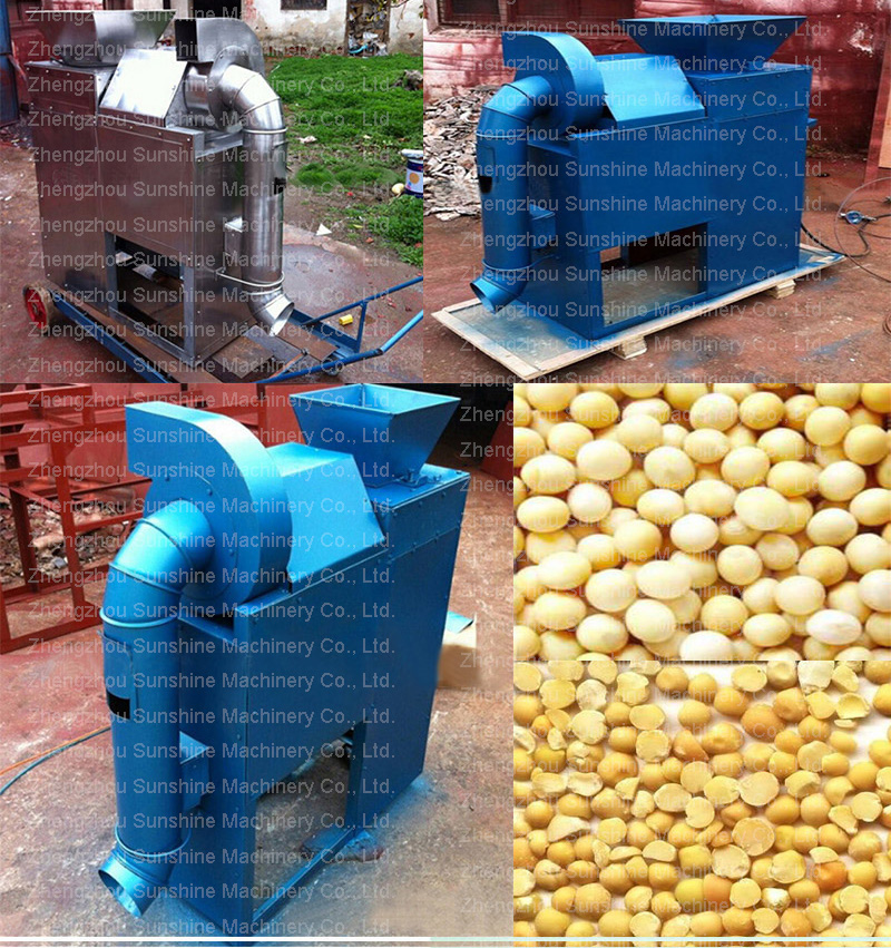 Tk-300 Dry Cowpea Peeler Multi Function Lentil Peeling Machine