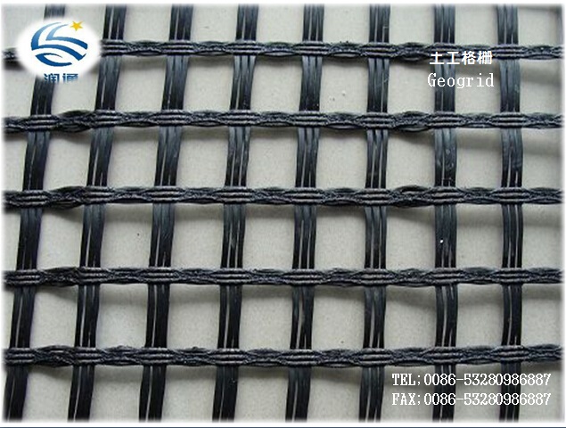 Manufacturer PP Uniaxial Plastic Geogrid 20/20kn