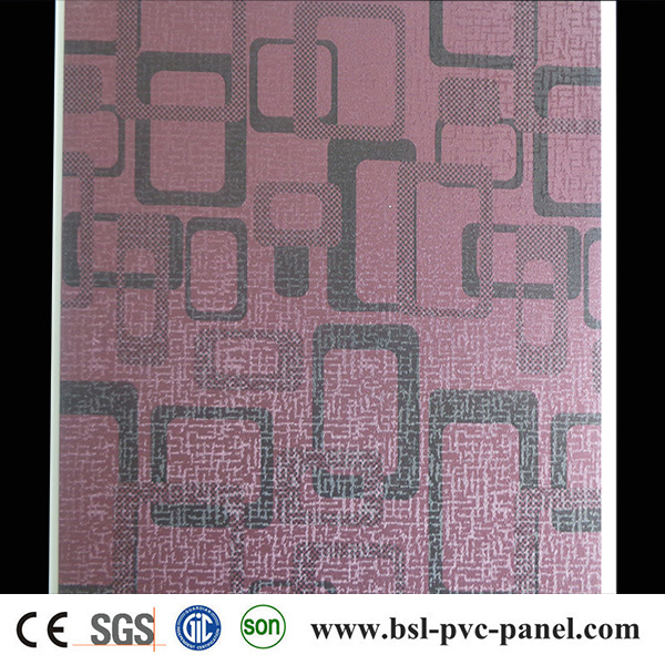 Classic 30cm Flat Laminated PVC Wall Panel 2015 in China