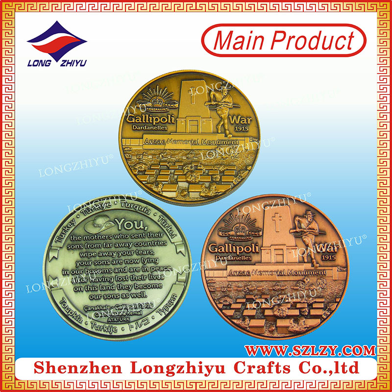 Fashion Design High Quality Metal Coin at Cheap Price