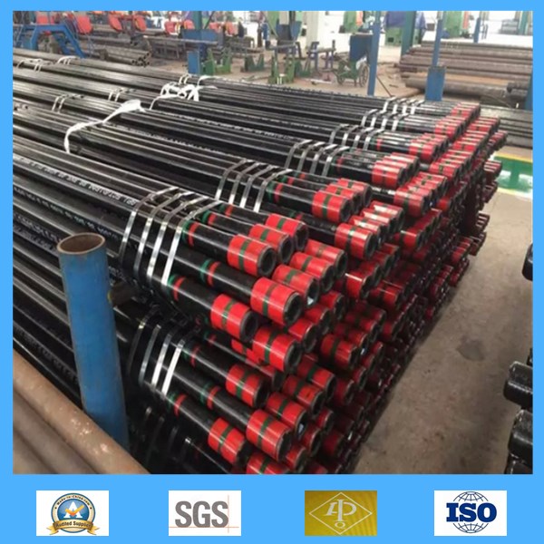 Black Seamless Carbon Steel Pipe for Liquid and Petroleum