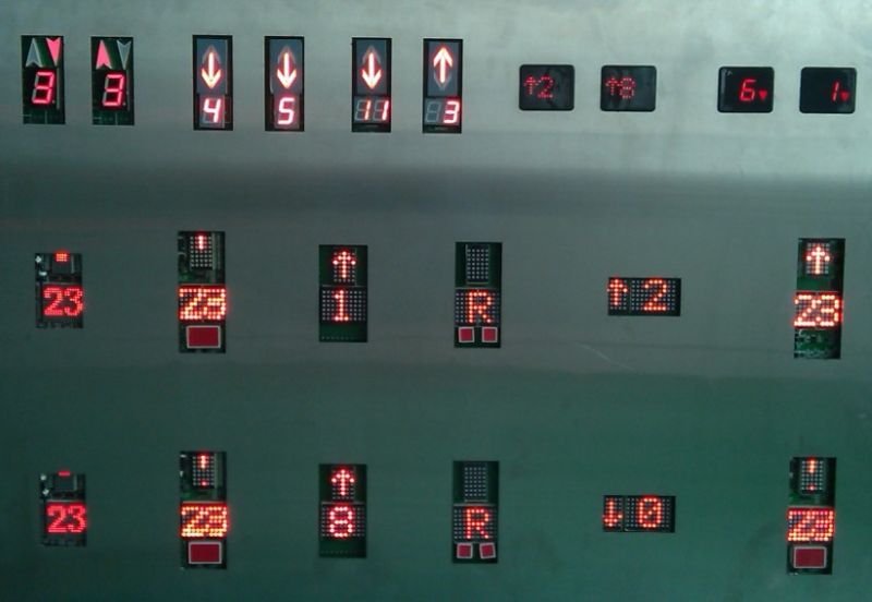 Elevator Indicator, Lift Indicator, Serial Display, Parallel Display