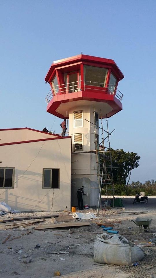 Assembled Steel Tower in Maldives From China