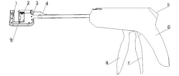 Medical Equipment Disposable Curved Surgical Stapler