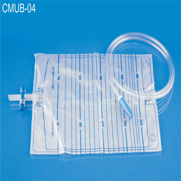 Pull-Push Valve Medical Urine Drainage with CE, ISO, GMP, SGS, TUV