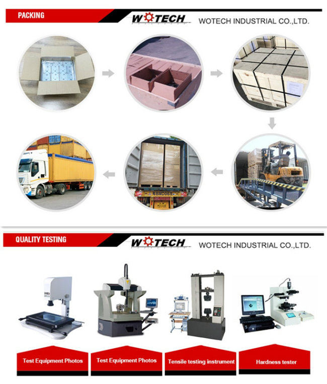 Wotech OEM Die Casting Zinc Window Pushers