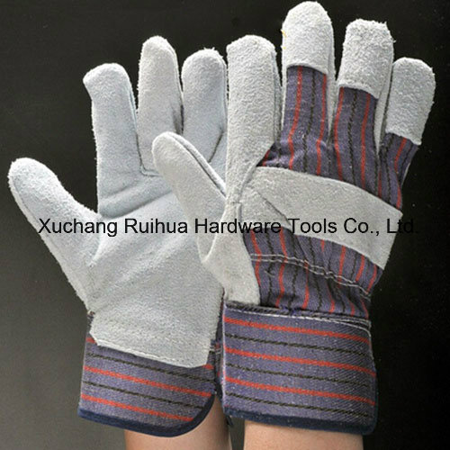 Short Welding Gloves, Safety Working Gloves, 10.5''patched Palm Leather Gloves, Reinforced Palm Leather Working Gloves, Driver Gloves Supplier