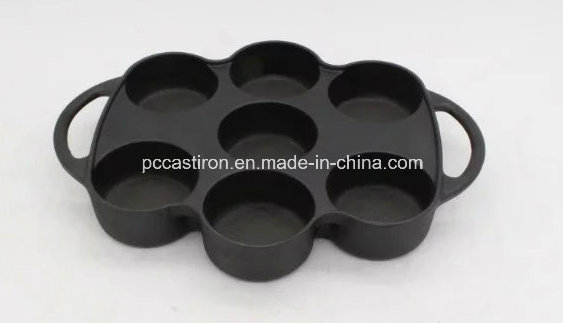 11PCS Cast Iron Cake Pan with LFGB Certificare