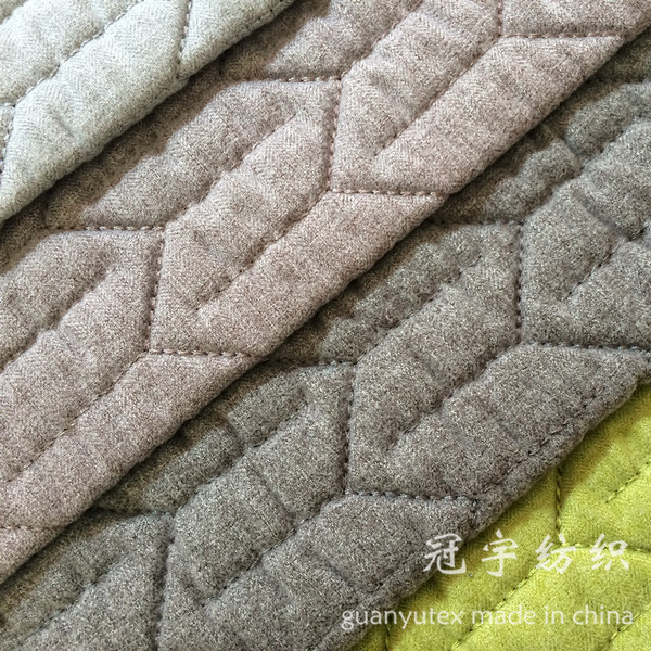 Home Textile 100% Polyester Quilt Fabrics for Sofa