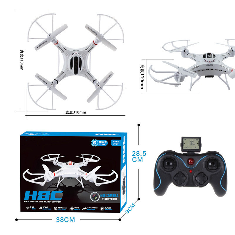 Promotional! F183 Flying Platform with Dual Remotes Professional RC Drone 2MP Camera HD