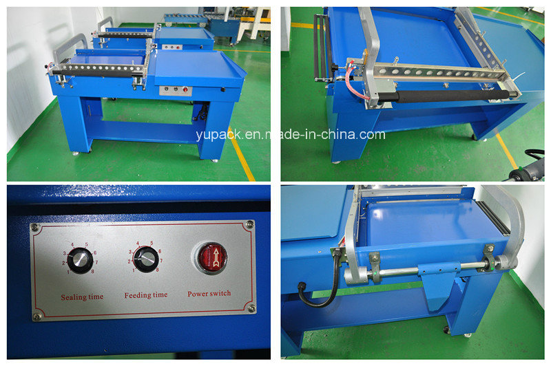 High Quality Commercial Shrink Wrap Machine for Books, Cosmetic, Small Box