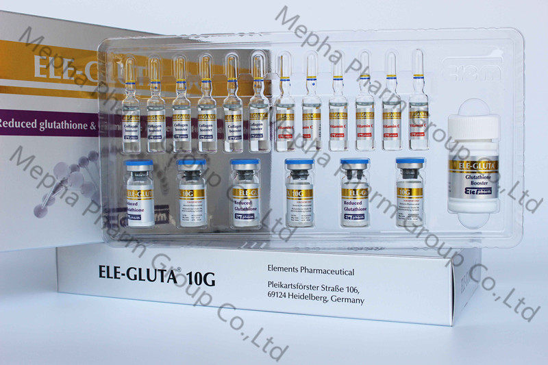 Glutathione Injection Ele-Gluta 10g for Skin Whitening