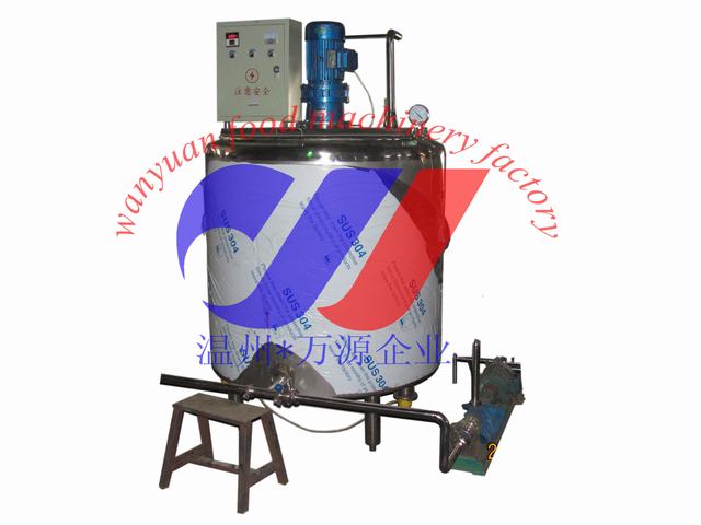 200L Blending Tank Fresh Milk Batch Pasteurizing Machine