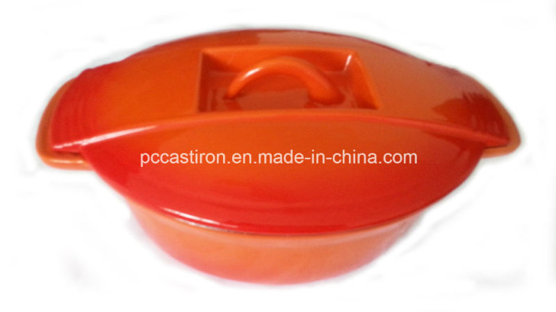 Oval Enamel Cast Iron Dutch Oven Manufacturer From China.